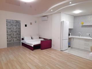 Двокімнатна студія з 3 ліжками Мережа AlexApartments Документи для відряджень Безконтатне заселення 24-7 - Shcherbani - 8
