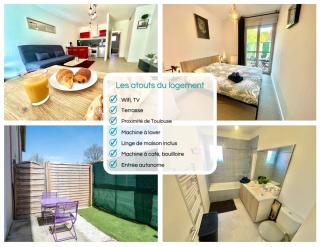 " Le Rubis " Terrasse - Wifi - Entrée Autonome - - 9