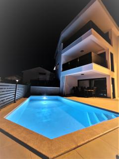 Luxury apartment Marco Polo with a private swimming pool with salt sea water - Punat - 0