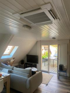 Joli 2 pièces, avec climatisation et grande terrasse, vue sur les toits, zone piétonne - Haguenau - 9