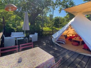 Tenda Glamping vista sulla Valle - Podere di Maggio - Santa Fiora - 8