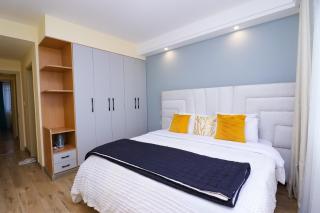 classy executive two bedroom apartment with fully equipped gym ample parking space heated swimming pool children playing ground and amazing scenic views - Nairobi - 1
