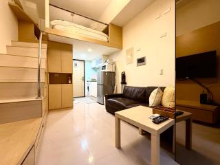 JC Serviced Apartment loft style apartment near MRT Zhongshan Monthly rental - T'ung-ko - 6