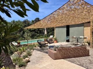 Maison de Charme Uzes piscine 6 à 7 Personnes en pleine nature - Saint-Siffret - 4