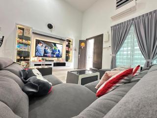 9pax Kids Playroom KTV bbq 独立房子 near melaka cheng - Kampong Alor - 9