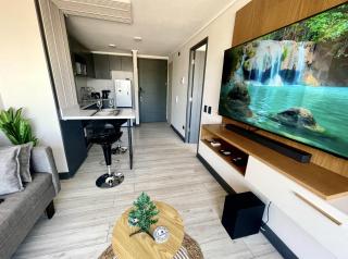 Apartamento Estadio nacional I Estacionamiento gratis I Lavandería I Piscina - Santiago - 9