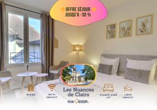 Aux nuances de clairs - Studio cosy dans quartier historique cathédrale - Mon Groom - Troyes - 0