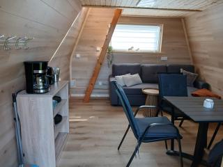 Bei Zittau Ferienwohnung Frieda mit Camping Familien, und Biker Hütten am Zittauer Gebirge - Zittau - 4