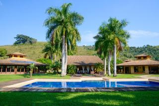 Casa de campo c piscina, academia, hidro e Wi-fi - 0
