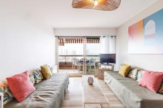 ESPACE 2000 - Beautiful 2BDR with sea view - Swimming pool - AC - Parking - Mentone - 0