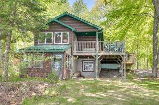 Dock and Fire Pit Sweet Serenity on Amber Lake - Lac du Flambeau - 9