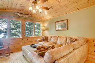Dock and Fire Pit Sweet Serenity on Amber Lake - Lac du Flambeau - 7