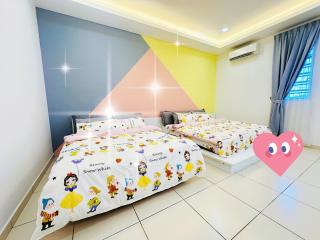 8pax 民宿ktv kid play pool 温馨房子near cheng melaka - Kampong Alor - 9