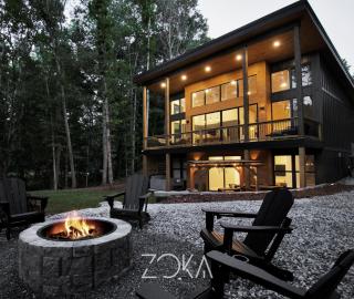 Zoka - Luxury Mountain-Lake Cabin with Hot Tub - Westminster - 0