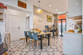 VILLA 139 LA VAGUE - FRONT DE MER - appartement contemporain et terrasse sur cour - 2 à 6 personnes - Rez-de-chaussée - Houlgate - 4