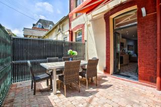 VILLA 139 LA VAGUE - FRONT DE MER - appartement contemporain et terrasse sur cour - 2 à 6 personnes - Rez-de-chaussée - Houlgate - 2