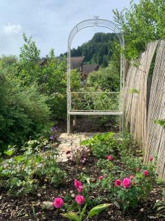 Historic Swiss Chalet Room in Farmhouse Rosalie - Brunnadern - 9