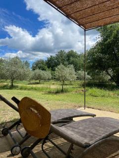 Gîte de charme face au Luberon, avec Jacuzzi - Oppède - 6