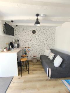 Le Tigîte B&B, Suite autonome avec entrée indépendante, petit-déj et linge fourni, pour 1 à 4p -Queen size et canapé lit double- - 8