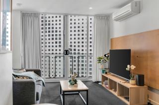 Stylish 2BR City Stay with Full kitchen and Balcony - Melbourne - 0