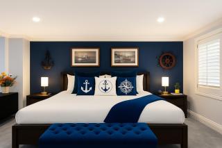 King Bed Harbour View - Captain's Retreat - Sydney - 7