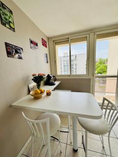 T3 lumineux, parking privé, calme, jolie vue - Saint-Étienne - 8