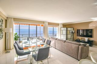 Appart belle vue mer et plage proche de Monaco - Cap d'Ail - 9