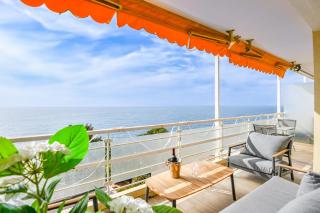 Appart belle vue mer et plage proche de Monaco - Cap d'Ail - 0