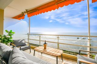 Appart belle vue mer et plage proche de Monaco - Cap d'Ail - 5