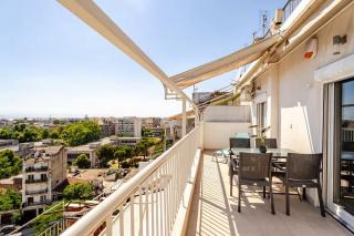 Modern & Spacious Apartment with Balcony & View -1 min from METRO- - Salonicco - 3