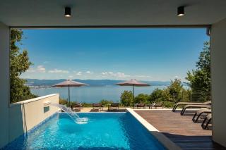 Luxury Villa AltaVista near Opatija for 8 people with wellness, private mini golf court & amazing sea view - Poljane - 9