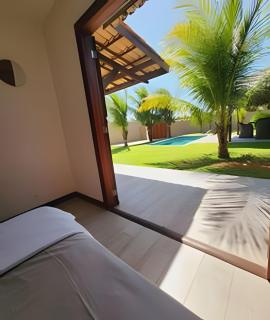 *Bangalô 01* com 2 suites e Piscina privativa - Fortim - 2