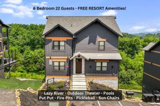 Smith Creek Resort- 6 Bedroom 22 Guests - Indoor Pool - Resort Amenities - Sevierville - 0