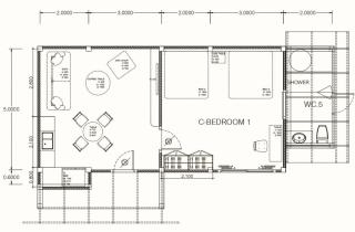 Tiny House 1 BR 1 living room - Chiang Mai - 2