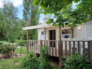 Mobilhomes Cozy 2 ou 3 chambres en bordure d'étang Camping 3 étoiles - Ivry-la-Bataille - 4