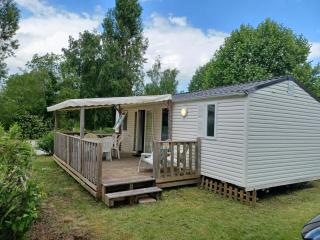 Mobilhomes Cozy 2 ou 3 chambres en bordure d'étang Camping 3 étoiles - Ivry-la-Bataille - 6