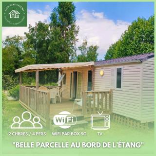 Mobilhomes Cozy 2 ou 3 chambres en bordure d'étang Camping 3 étoiles - Ivry-la-Bataille - 0
