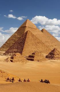 Royal tomps of the pyramids view - Caïro - 1