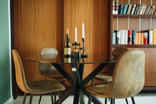 Homely Berlin - Library Style , Wooden Walls , Spacious , Friedrichshain - Berlim - 9