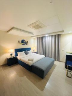 Modern ONE Bedroom Apartments in Gold Crest Mall With Al Fateh Store - Dargai - 0