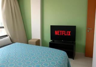 Flat Vista Mar de Cinema Perfeito para Relaxar - Salvador - 1