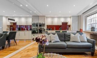 Elegant Ground Floor Apartment with Harrods View and AC in Knightsbridge - Londra - 1