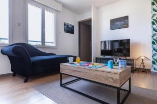 Bleu rivage F3 bord de l'Allier - parking gratuit - 2 étoiles - 6