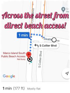 Pristine 2 Bed Condo, Steps from Free Beach Access - Marco Island - 9