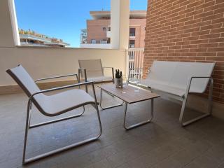 Suite Moderna 60 m2 con terrazzo privato - 5 min da Aeroporto FCO e Fiera di Roma - 5