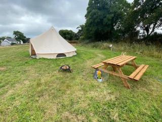 Star Gazing Cozy Hot Tent with Log Burner - Llanfairpwllgwyngyll - 8