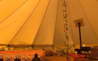 Star Gazing Cozy Hot Tent with Log Burner - Llanfairpwllgwyngyll - 0