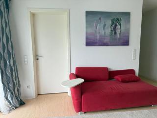 Wohnung mit Ausblick auf Frankfurts Skyline RotBlau - Frankfurt am Main - 4