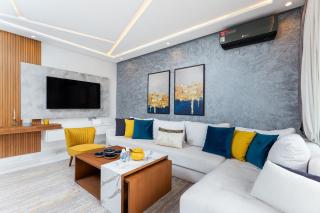 Pool View Stylish 3BR, 2BA Apartment, 5-min to Beach & TGV - Tangier - 5