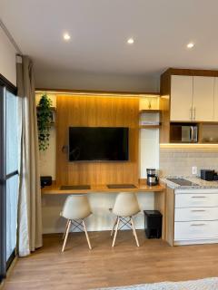 Modern, equipped studio, 3 minutes from the subway - São Paulo - 0